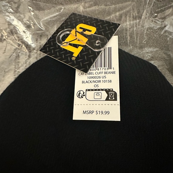 NWT - Brand New with Tag - CAT - Caterpillar Beanie - Picture 2 of 4